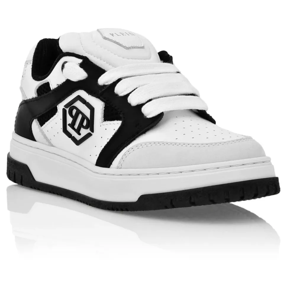 Lo-Top Sneakers Mix Materials