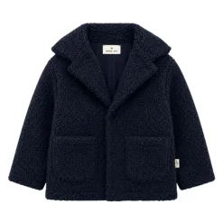 Manteau effet sherpa