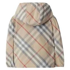Manteau Enfant Vintage Check Gris
