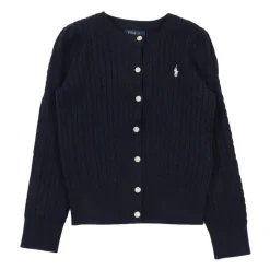 Mini Gilet en Tricot Torsadé