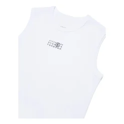 MM6 Maison Margiela T-shirts et polos blanc