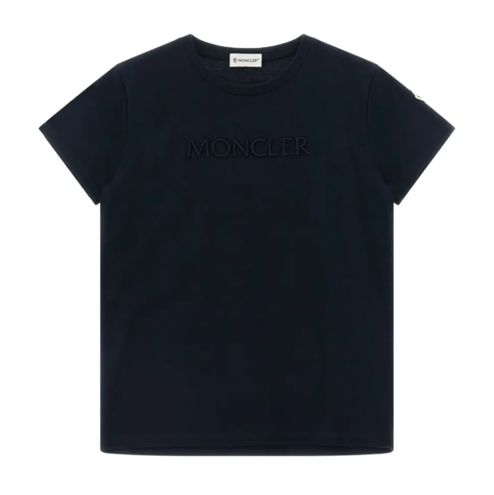 MONCLER KIDS T-shirts et Polos Noir