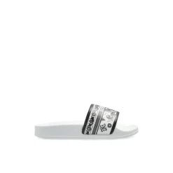 Mules avec logo
