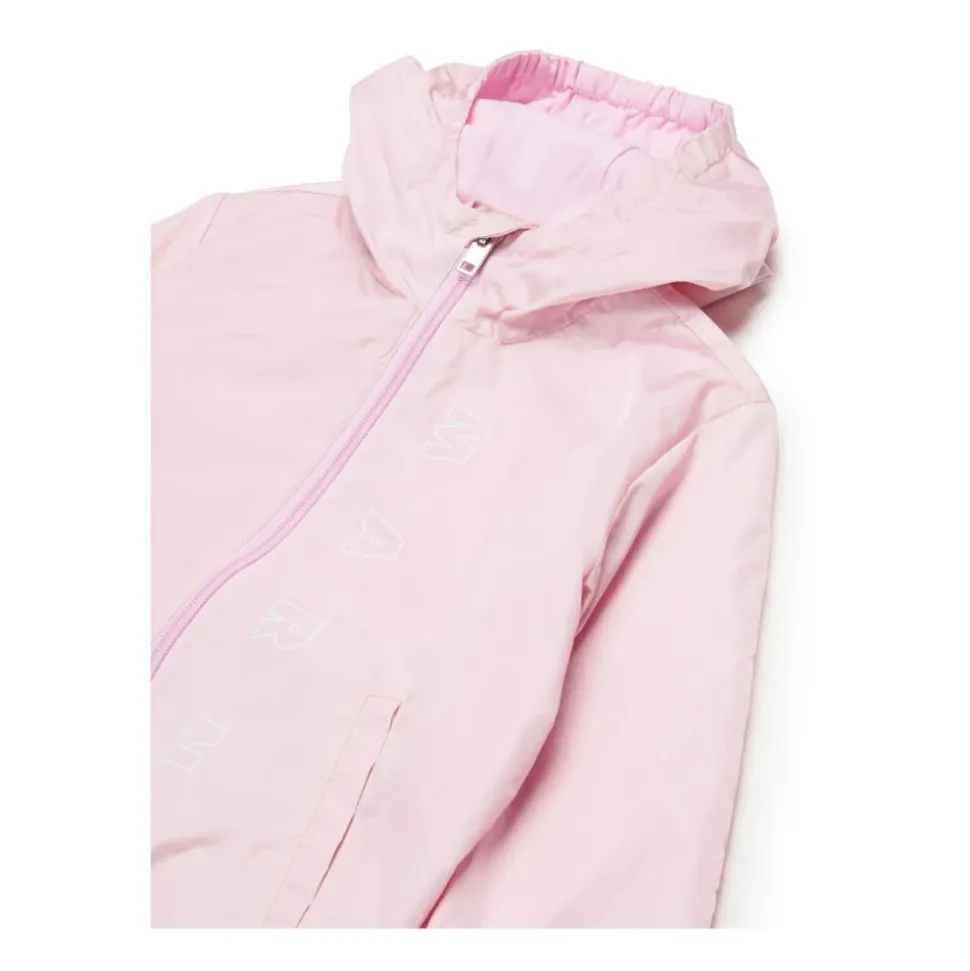 Outline Branded Windbreaker Jacket