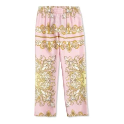Pantalon ample en soie