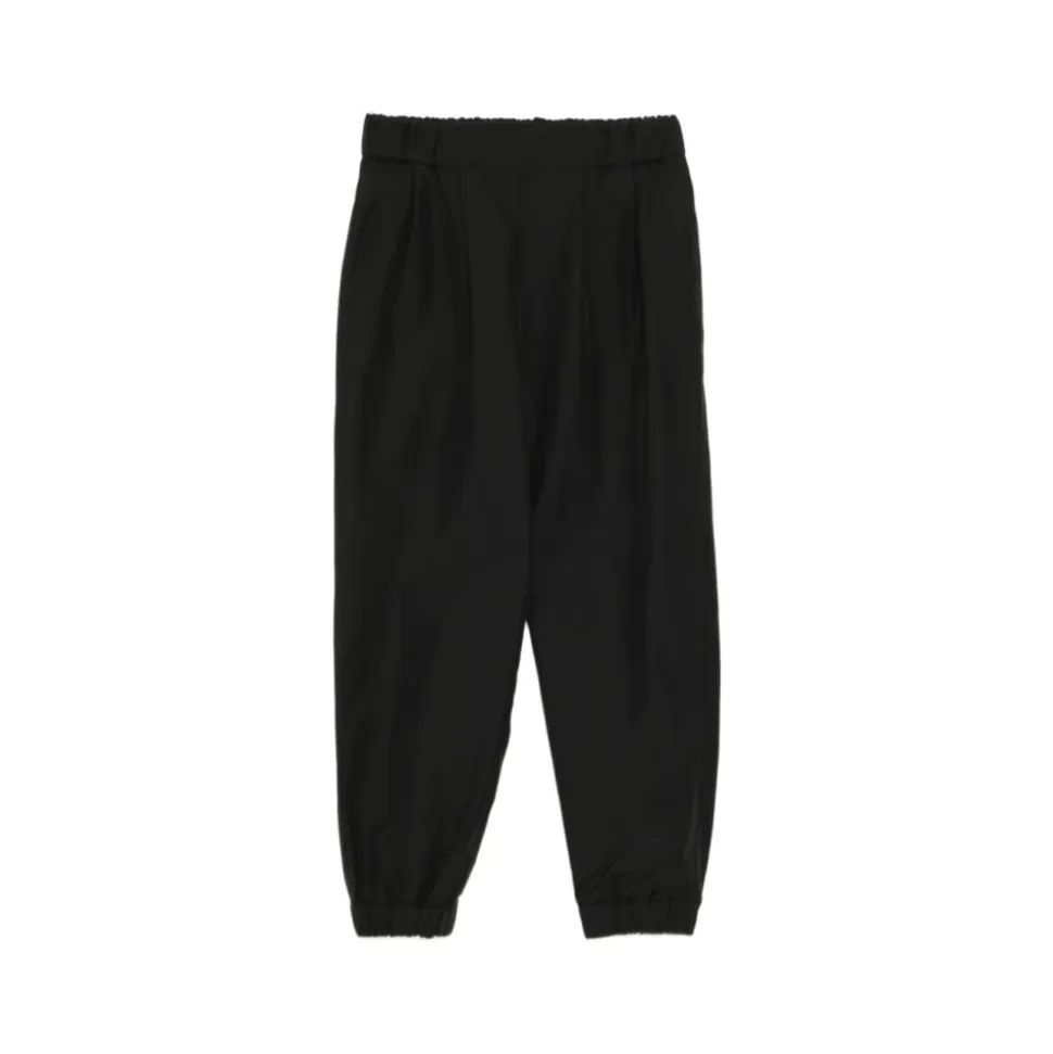 Pantalon avec logo brodé