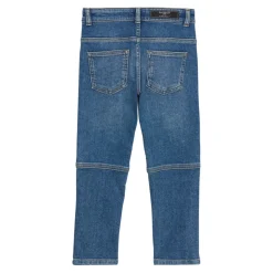 Pantalon biker en denim Blue