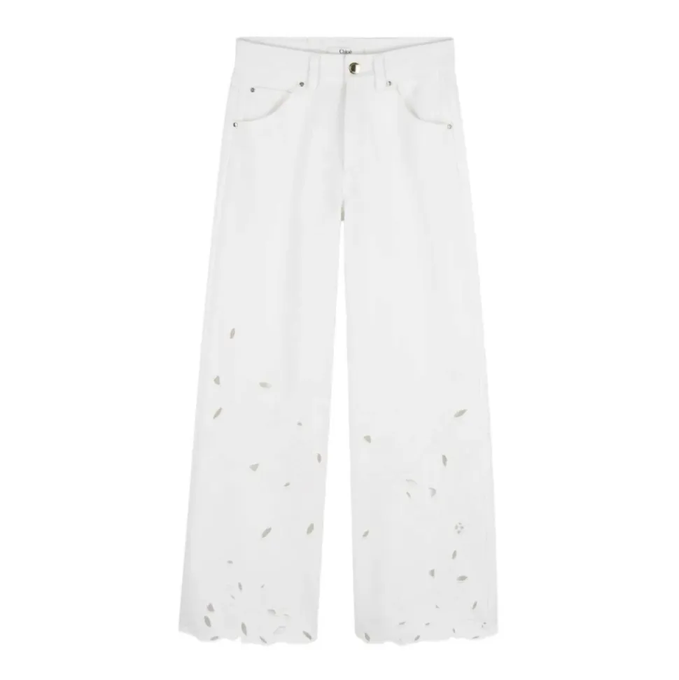Pantalon Brodé