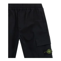 Pantalon cargo en coton stretch