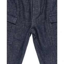 Pantalon cargo en denim
