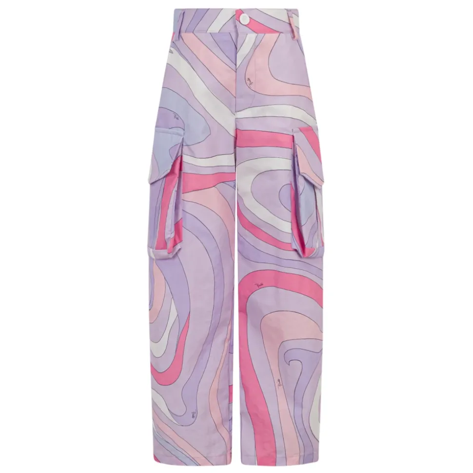 Pantalon cargo imprimé