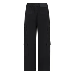 Pantalon Cargo Noir en Coton