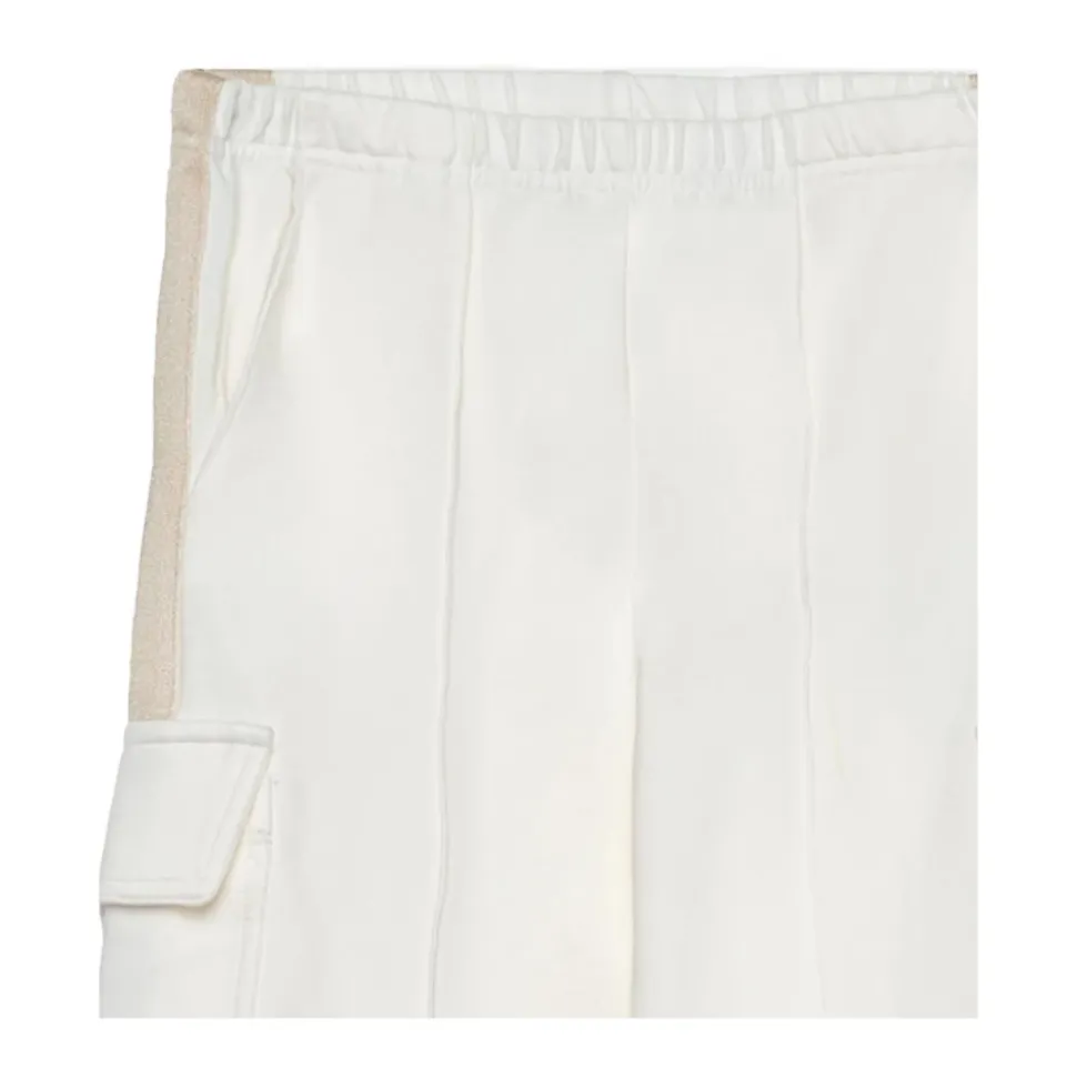 Pantalon cargo à rayures