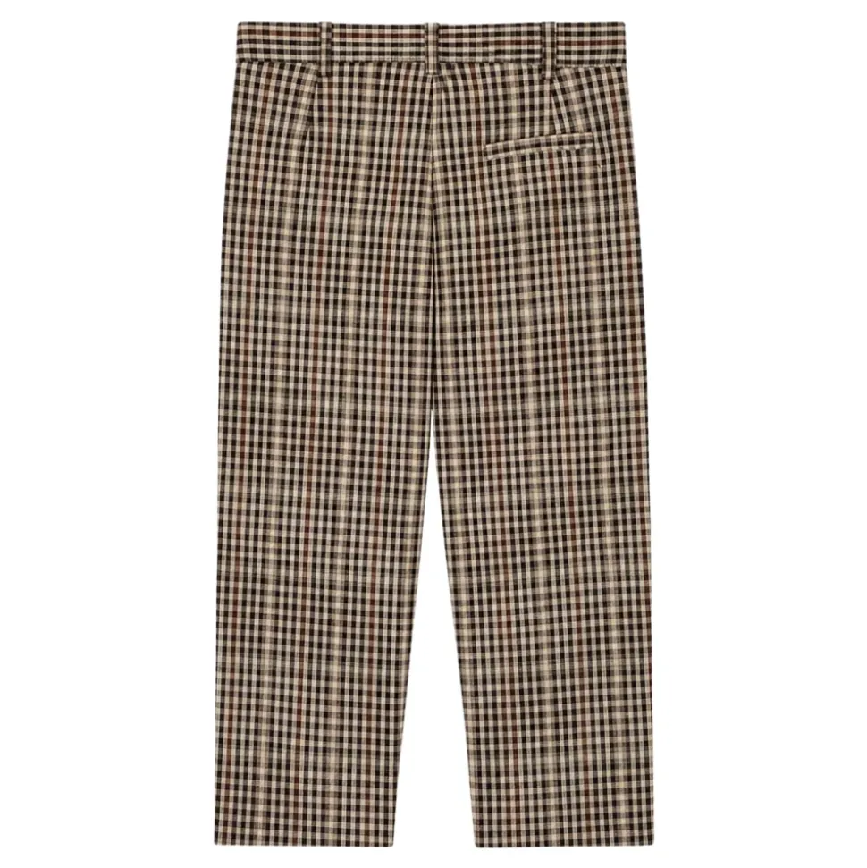 Pantalon à carreaux