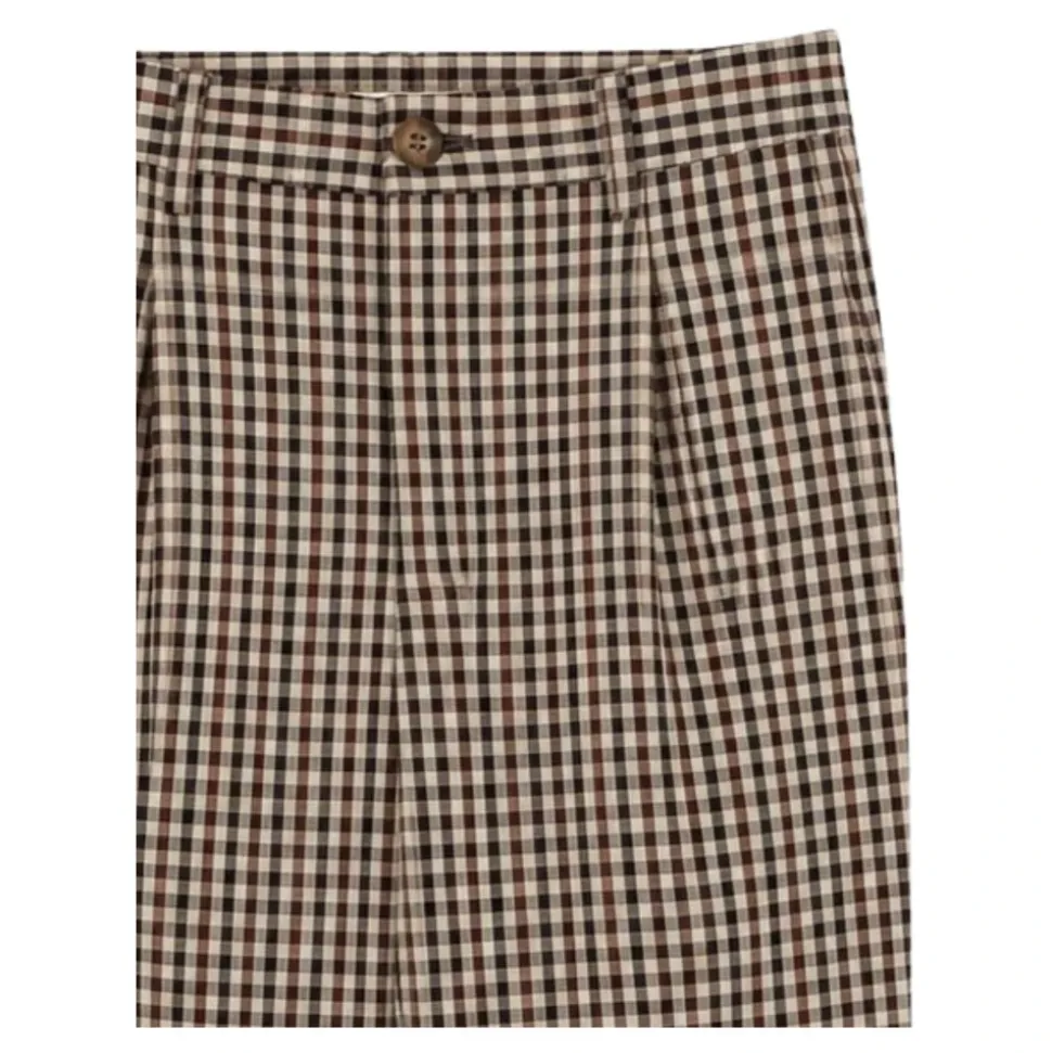 Pantalon à carreaux