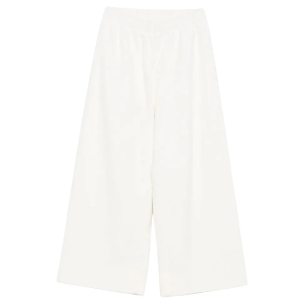 Pantaloncini in velluto a coste a righe