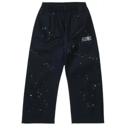 Pantalon à éclaboussures de peinture