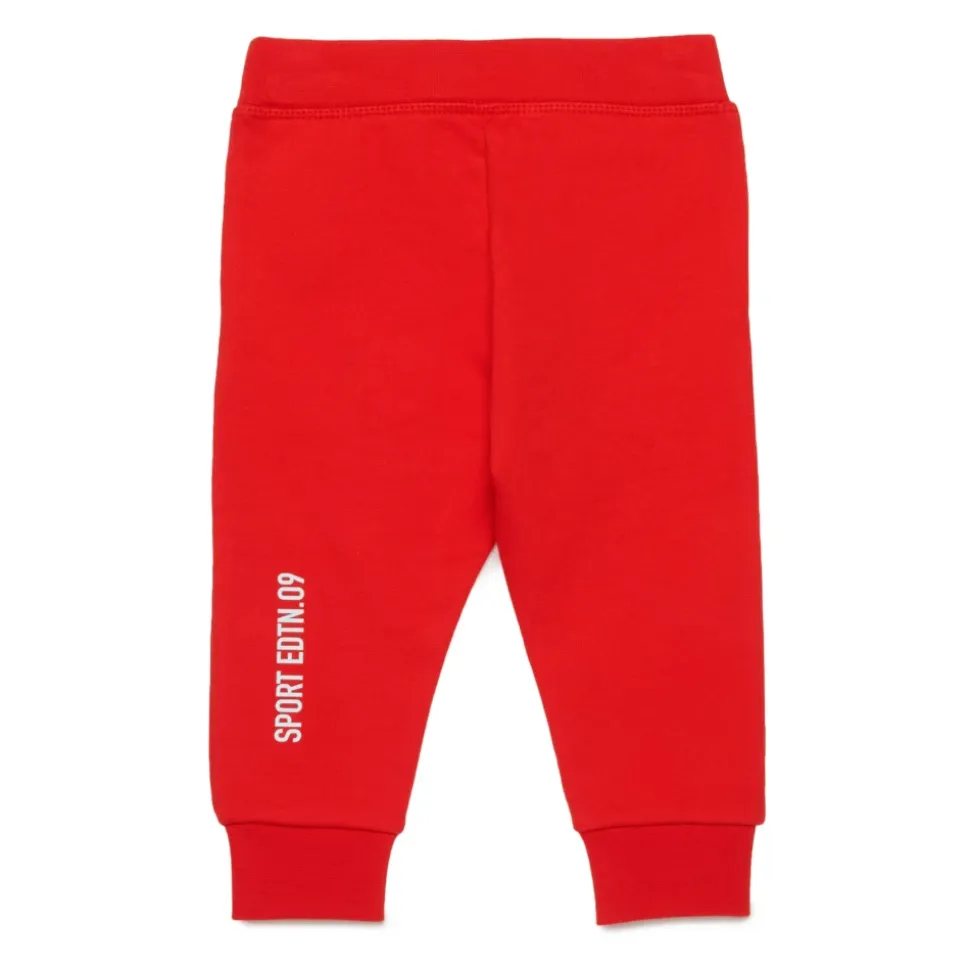 Pantalon de jogging en molleton avec motif feuille
