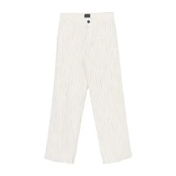 Pantalon droit à rayures tennis