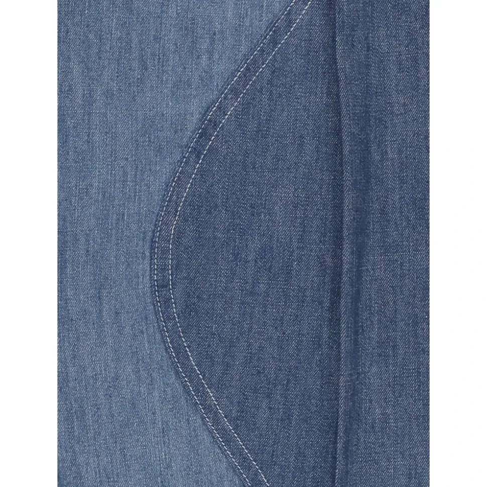 Pantalon en jean en coton