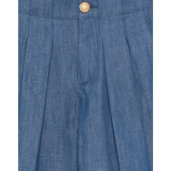 Pantalon en jean taille haute