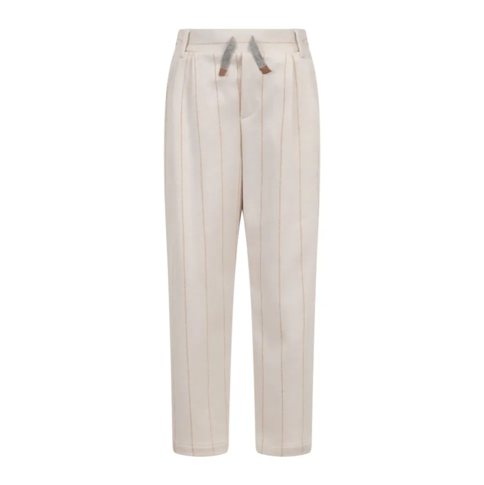 Pantalon en jersey à rayures