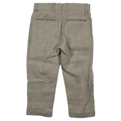Pantalon en lin et viscose