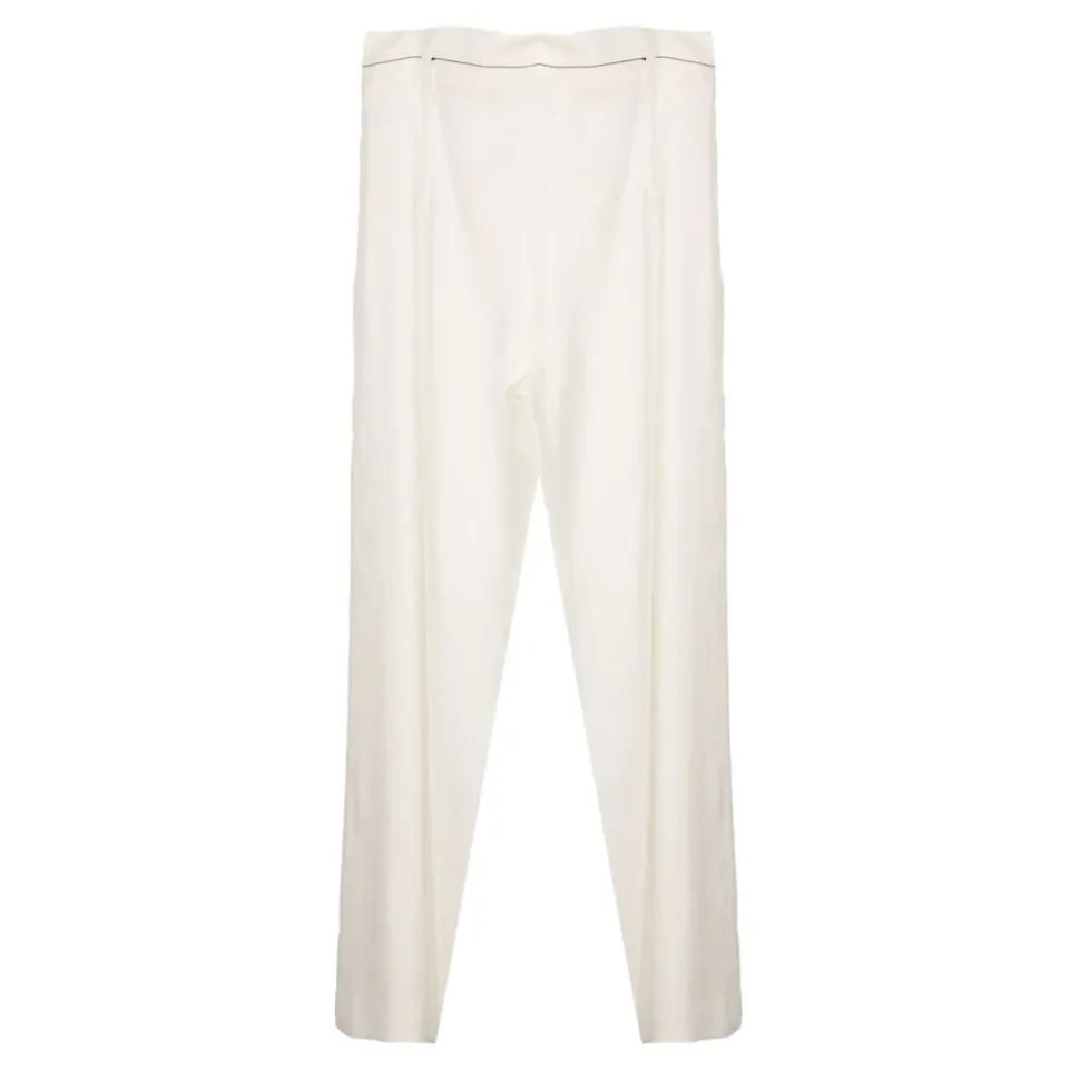 Pantalon en lin mélangé