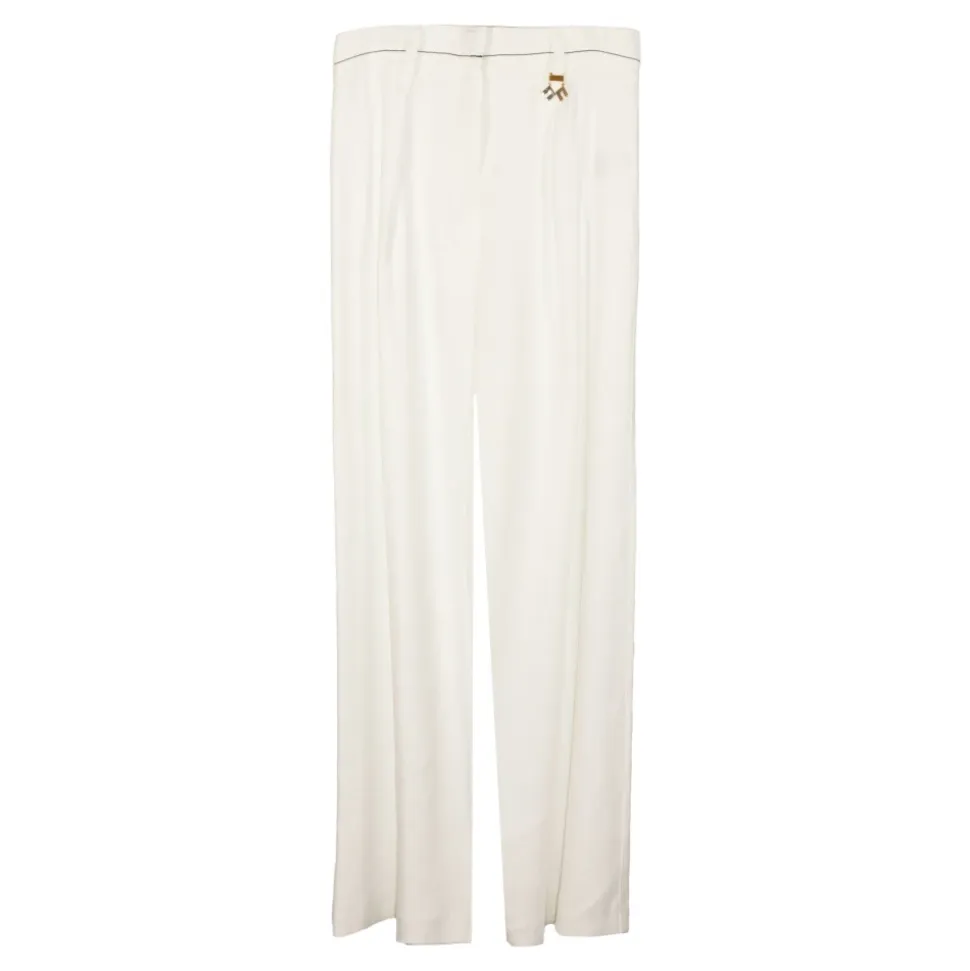 Pantalon en lin mélangé