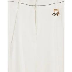 Pantalon en lin mélangé