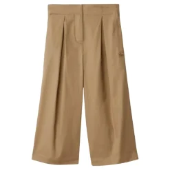 Pantalon Logo Beige en Coton pour Enfant