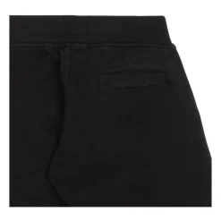 Pantalon Noir avec Écusson Logo