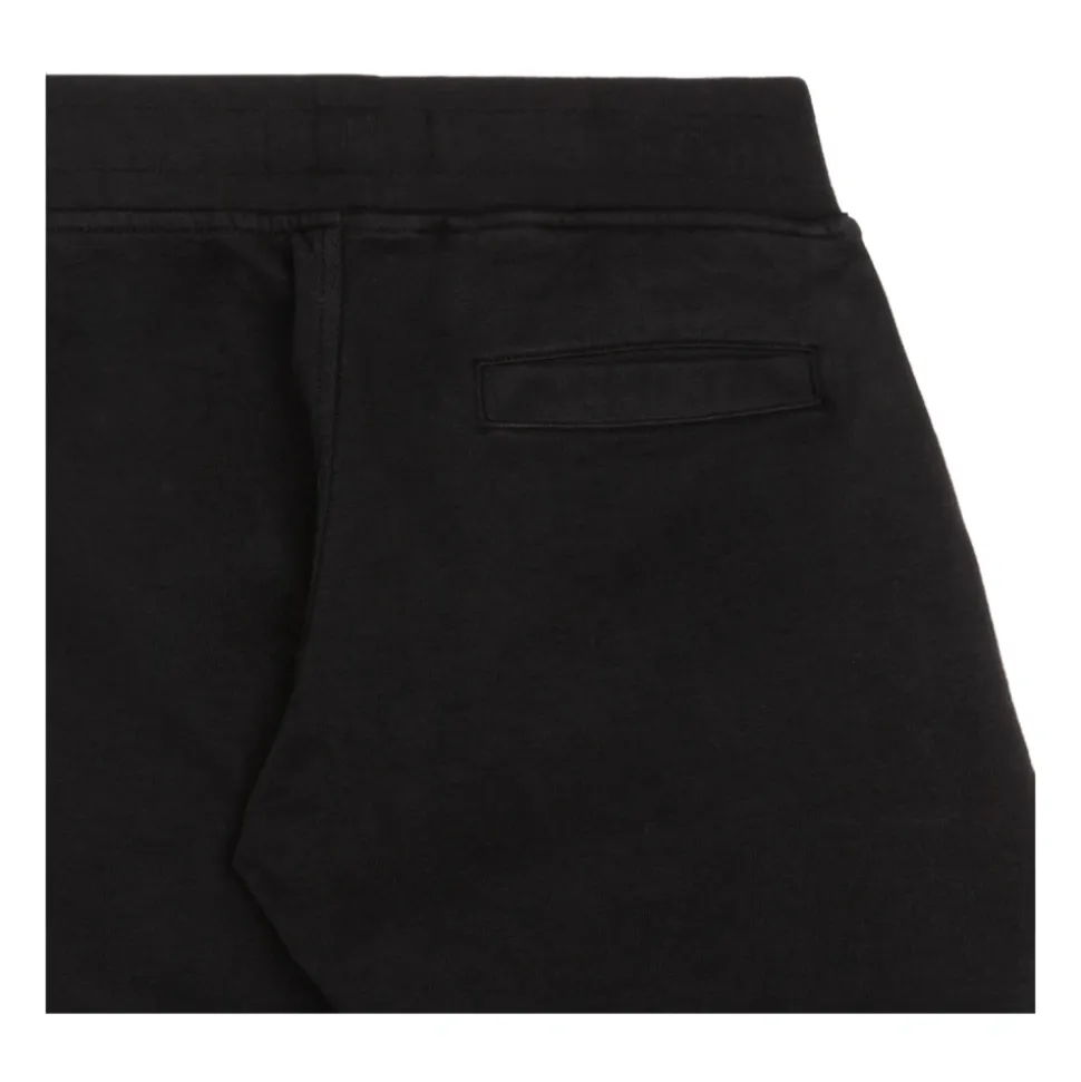 Pantalon Noir avec Écusson Logo