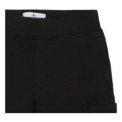 Pantalon Noir avec Écusson Logo