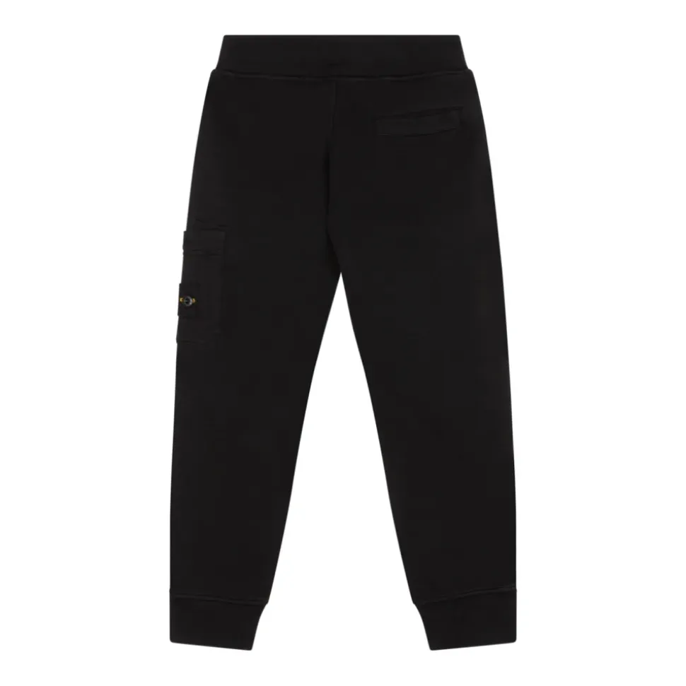 Pantalon Noir avec Écusson Logo