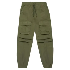 Pantalons Cargo à broderie Oval D