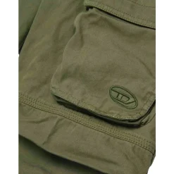 Pantalons Cargo à broderie Oval D