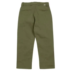 Pantalon slim en sergé de coton stretch