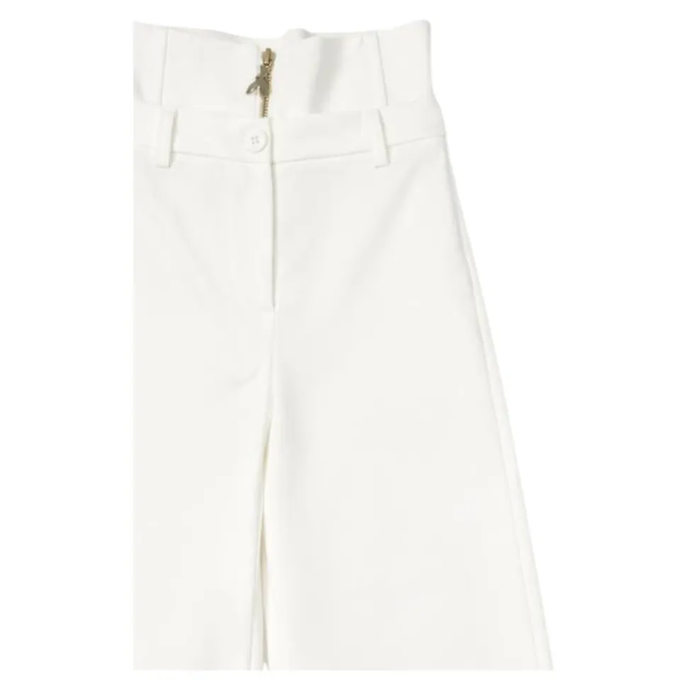 Pantalon évasé taille haute