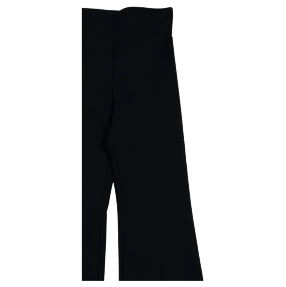 Pantalon évasé taille haute