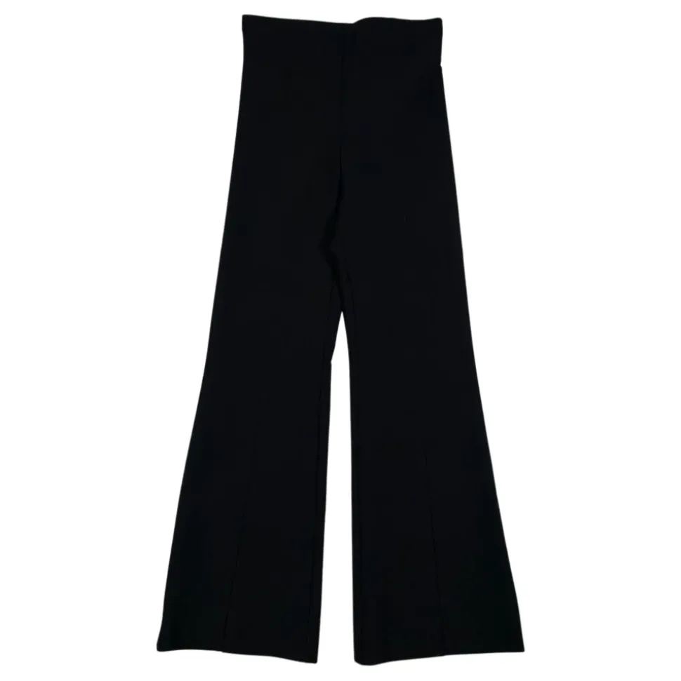 Pantalon évasé taille haute