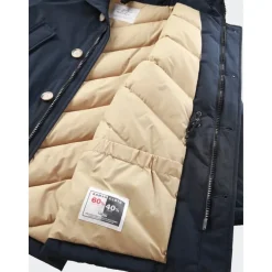 Parka à Capuche Amovible