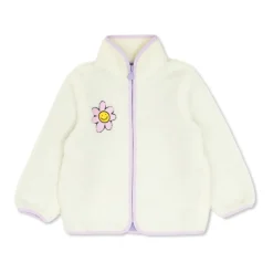 Polaire avec motif floral