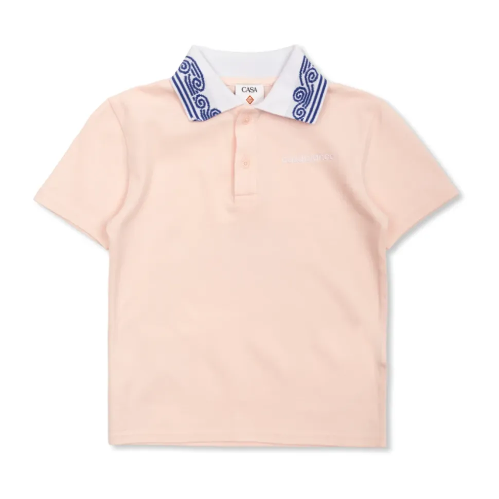 Polo avec logo brodé