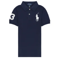 Polo en coton à deux boutons
