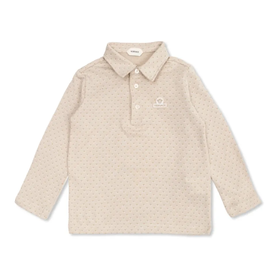 Polo en coton piqué jacquard