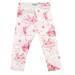 Printed Cotton Jersey Leggings
