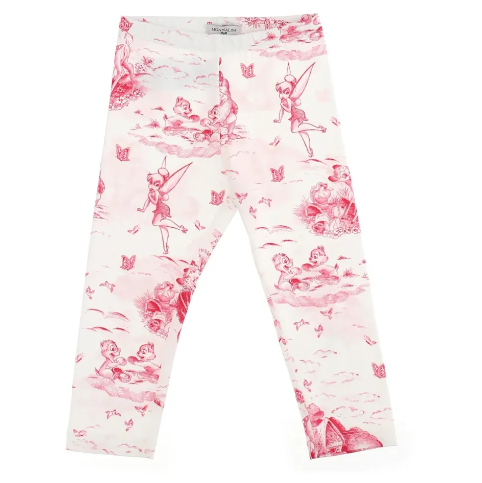 Printed Cotton Jersey Leggings