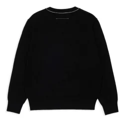 Pull col rond avec logo