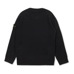 Pull en laine avec écusson détachable sur la manche